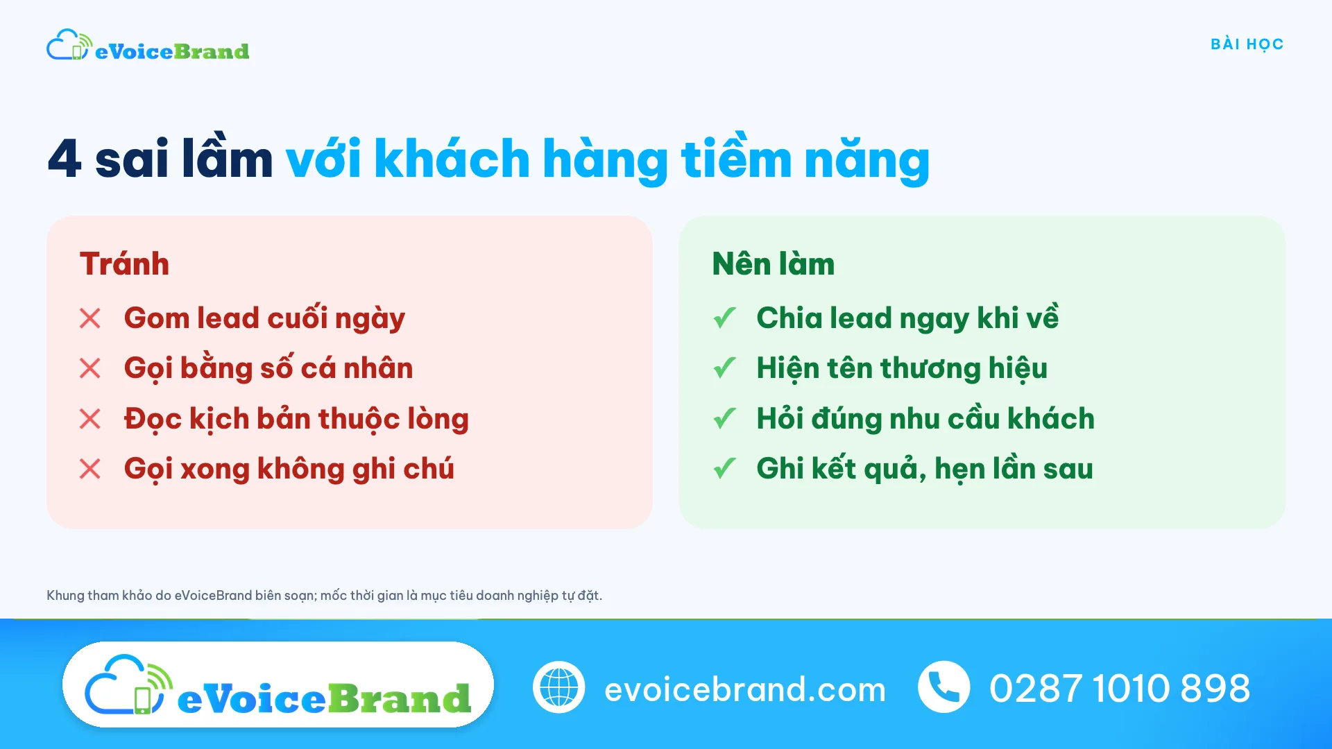 4 sai lầm khi xử lý lead và việc nên làm